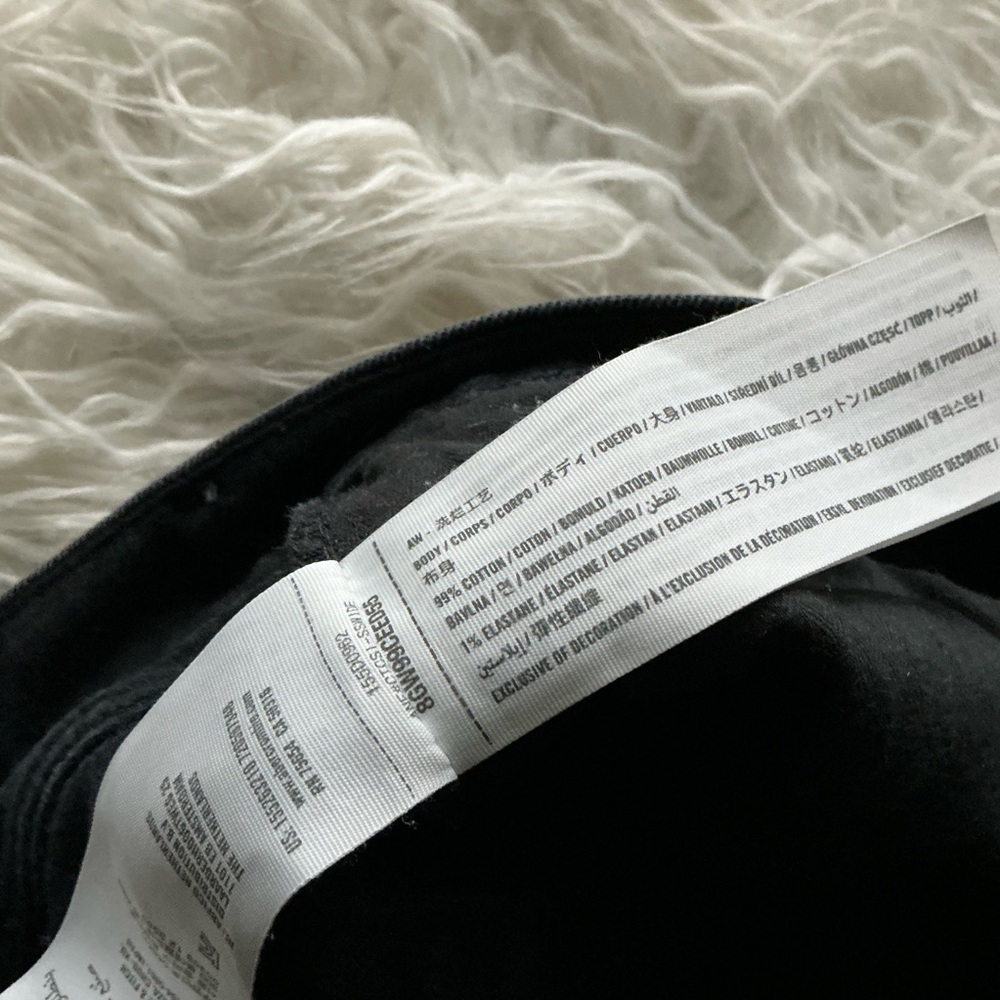 Abercrombie & Fitch Black High Rise Jeans 27 L - Picture 3 of 4